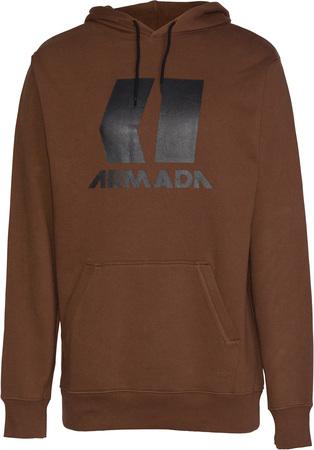 ARMADA mikina ICON HOODIE mahogany