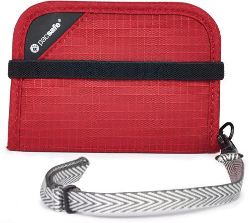PACSAFE 10551324 peněženka RFIDSAFE V50 WALLET goji berry