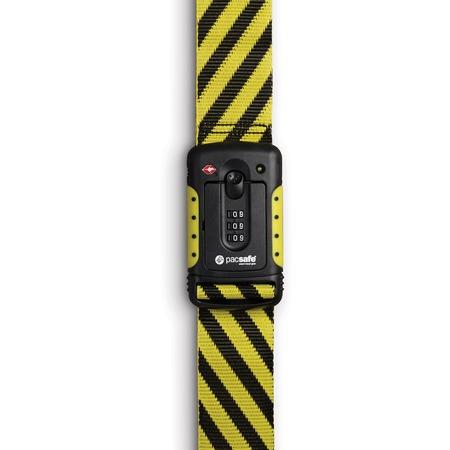 PACSAFE 10460402 popruh STRAPSAFE 100 LUGGAGE STRAP yellow/ black