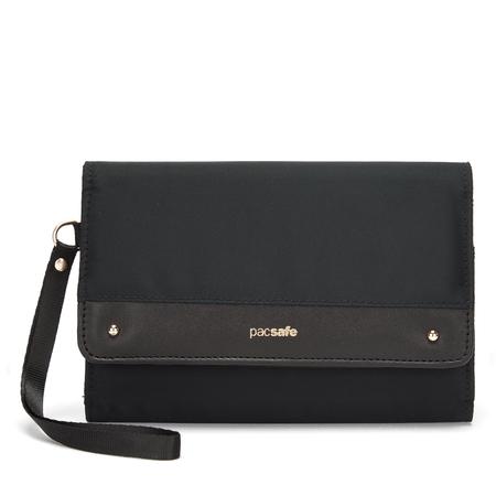 PACSAFE 11015100 peněženka RFIDSAFE CLUTCH WALLET black