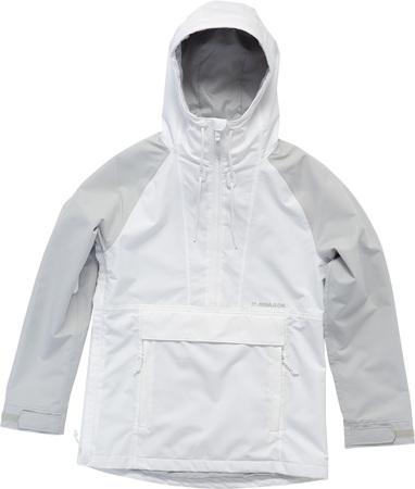ARMADA R0038502040 bunda SAINT INSULATED ANORAK white / steel, M - R0038502040