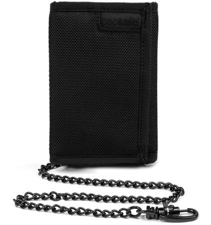 PACSAFE 10600100 peněženka RFIDsafe Z50 TRIFOLD WALLET black