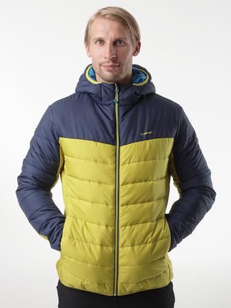 Loap IRIS pánská zimní bunda do města zelená | modrá, L - CLM2060P60L-L