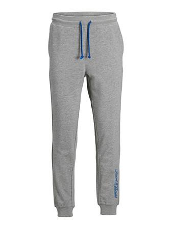 Jack&Jones Pánské tepláky JACCHIP 12191380 Light Grey Melange S
