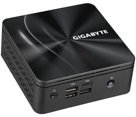Gigabyte BRIX miniPC Ryzen R5-4500U (6C/6T) 2x SODIMM DDR4, M.2, WiFi6+ BT5.2, 2.5Gb LAN, HDMI,mDP, 6xUSB - GB-BRR5H-4500
