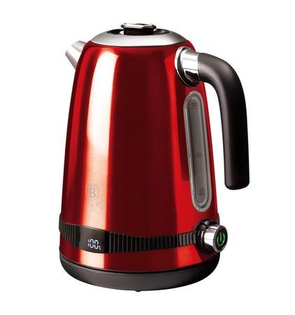 Berlingerhaus Rychlovarná konvice s regulací teploty 1,7 l Burgundy Metallic Line BH-9324 - BH-9324