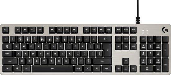Logitech herní klávesnice G413/ mechanická/ Romer-G/ USB/ US layout/ Stříbrná - 920-008476