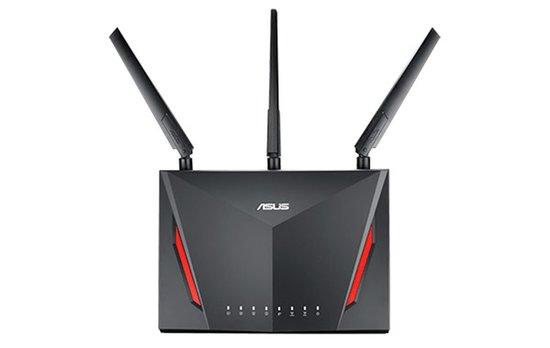 ASUS RT-AC86U wifi 802.11a/b/g/n/ac wifi dvoupásmový Wireless AC2900 gigabitový router 4xLAN 1xWAN USB 2.0 USB 3.1 - 90IG0401-BN3000
