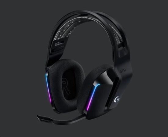 G733 LIGHTSPEED Wireless RGB Gaming Headset - BLACK - EMEA
