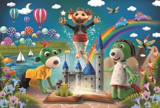 Puzzle Treflíci: Pohádkový večer 100 dílků - 16412