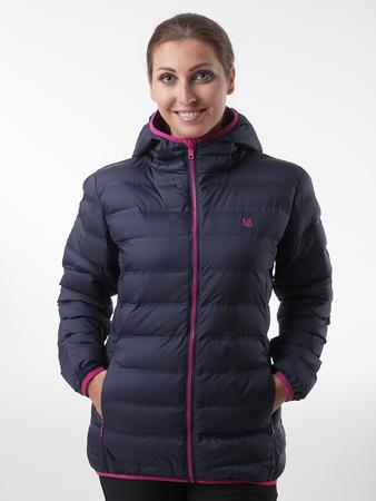 Loap ITIANA dámská zimní bunda do města modrá | růžová