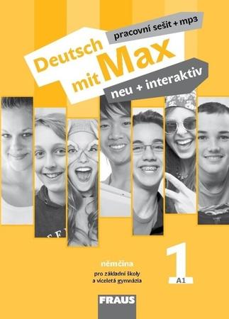 Deutsch mit Max neu + interaktiv 1 Pracovní sešit + mp3 - 9788074893353