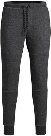 Jack&Jones Pánské tepláky JPSTWILL 12184970 Dark Grey Melange M