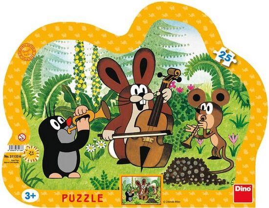 KRTEK MUZIKANT 25 kontura Puzzle - 311336