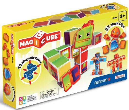 GEOMAG Magnetické kostky Magicube Roboti - 142