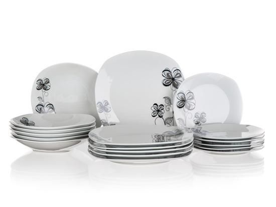 Banquet Sada talířů square FLOREA, 18 - 885038