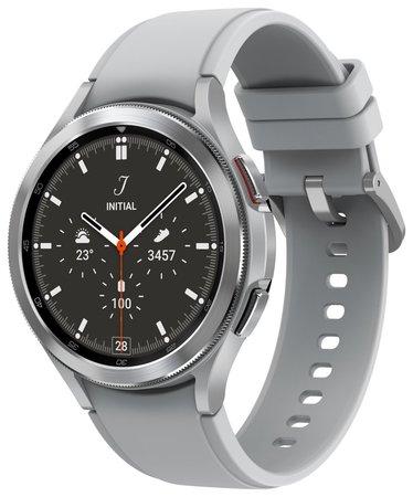 Chytré hodinky Samsung Galaxy Watch4 Classic 46mm LTE - stříbrné