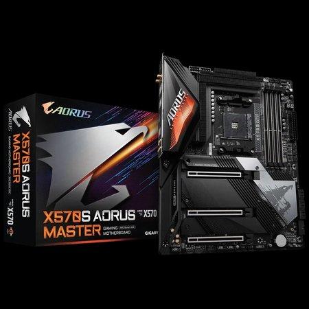 GIGABYTE X570S AORUS MASTER AM4 DDR4 6xSATA 4xM.2 - X570S AORUS MASTER