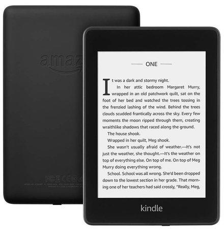 AMAZON KINDLE PAPERWHITE 4 2018, 6" 32GB E-ink displej, WIFi, BLACK, bez reklam - B07741S7XP