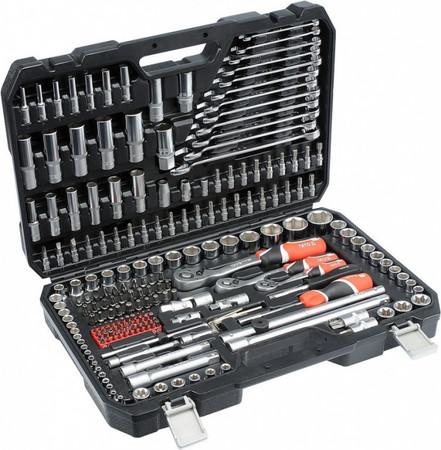 YATO Gola sada 1/2", 3/8", 1/4" + příslušenství 216 ks YT-38841 - 7911463