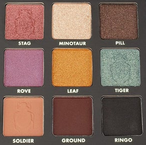 Barry M Paletka očních stínů Wildlife Eyeshadow Palette 9 x 1,4 g Beetle - kBRM09501