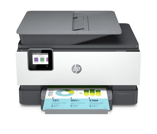 HP All-in-One Officejet Pro 9012e HP+ (A4, 22 ppm, USB 2.0, Ethernet, Wi-Fi, Print, Scan, Copy, FAX, Duplex, ADF), 22A55B