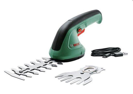 BOSCH Akumulátorové nožnice na trávu a kríky EasyShear USB