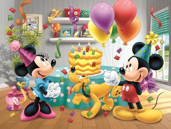 TREFL Puzzle Mickey Mouse: Oslava 30 dílků - 18211