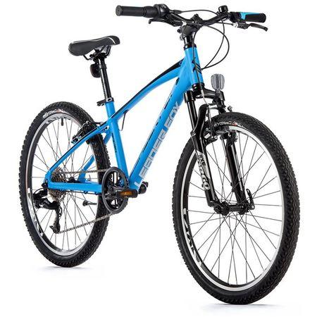 Dětské kolo Leader Fox SPIDER chlapecký 24"-3, 2023 MODRÁ