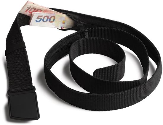 PACSAFE 10110100 pásek CASHSAFE WALLET BELT black
