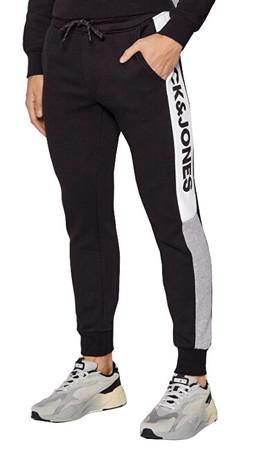 Jack&Jones Pánské tepláky JJIWILL 12197199 Black M