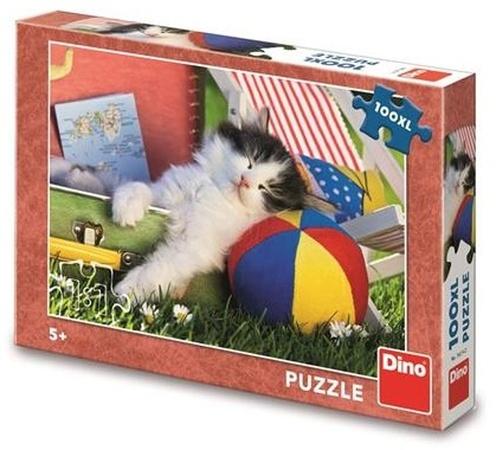 KOTĚ ODPOČÍVÁ 100 XL Puzzle - 343542DIN