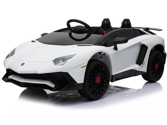 Dětské elektrické auto Lamborghini, 2 motory, dálkové ovládání, MP3