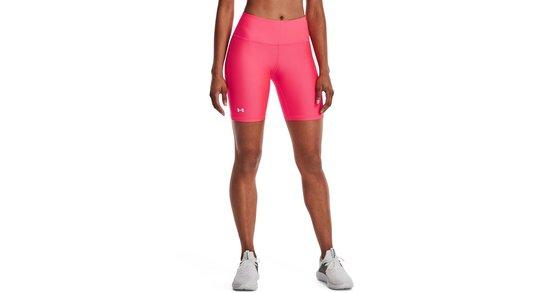 Under Armour Dámské kompresní kraťasy HG Armour Bike Short, Růžová, M - 1360939-975-M