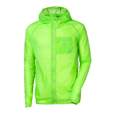 PROGRESS AERO LITE ultralightweight hooded jacket XL neon zelená - 23ULTR3