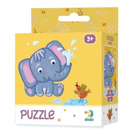 DODO Puzzle Slon 16 dílků - DOP300162TMT