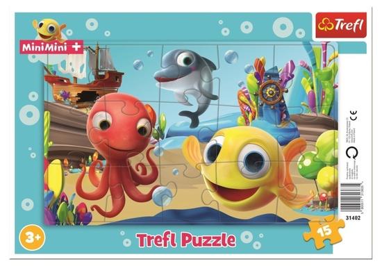 TREFL Puzzle Rybka MiniMini 15 dílků - 31402