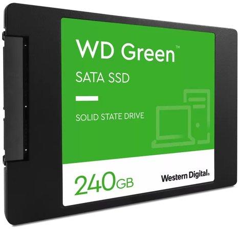 WD SSD GREEN 240GB / WDS240G3G0A / SATA III / Interní 2,5" / 7mm - WDS240G3G0A
