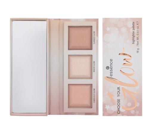 Rozjasňovač Essence - Choose Your Glow 18 g 