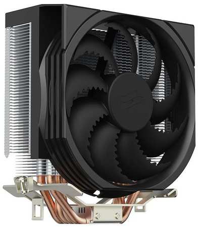 SilentiumPC chladič CPU Spartan 5 MAX / ultratichý / 120 mm fan / 4 heatpipes / PWM / Intel i AMD (i LGA1700) - SPC322