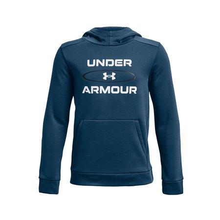 Under Armour Chlapecká mikina Armour Fleece Graphic HD, petrol, blue, 160 - 170 - 1373539-437-YXL