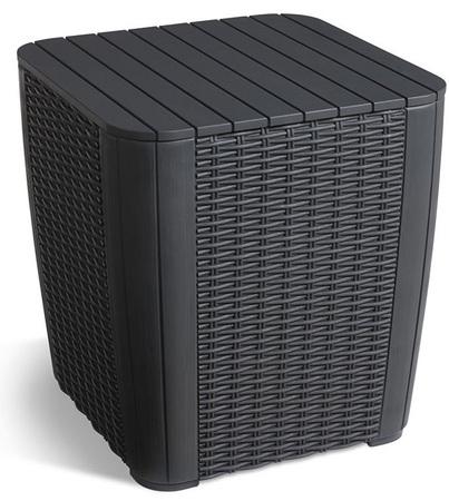 Allibert LUZON stůl+box - grafit