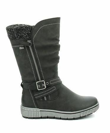 RELIFE Dámské zdravotní kozačky Jolibot černá