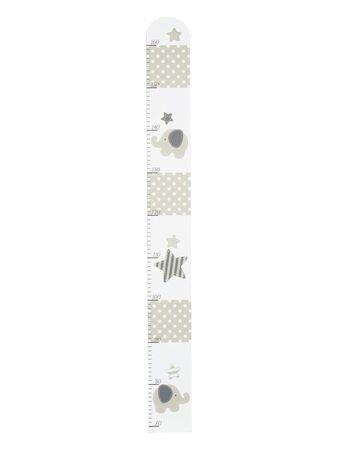 GOKI Dřevěný růstový metr Sloni a hvězdičky - 60738