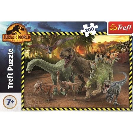 TREFL Puzzle Jurský svět: Nadvláda 200 dílků - 13287