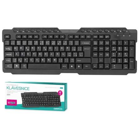 OMEGA multimediální klávesnice OK26 - OK026CZ