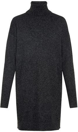 Vero Moda Dámské šaty VMBRILLIANT 10199744 Black MELANGE L - mVM0997-L