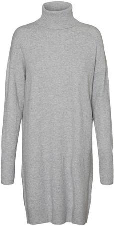 Vero Moda Dámské šaty VMBRILLIANT 10199744 Light Grey Melange XS - mVM0998-XS
