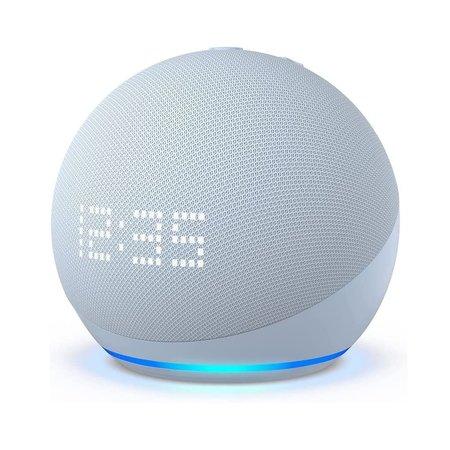 Amazon Echo Dot 5. generace s hodinami Cloud Blue