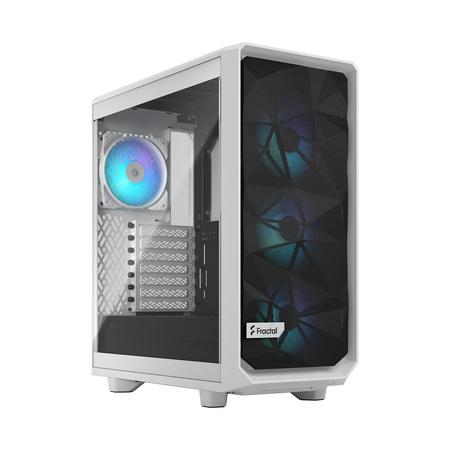 Fractal Design  Meshify 2 Compact RGB White TG Clear Tint - FD-C-MES2C-08